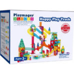 Playmager blocks happy play track ليجو مغناطيسي 160 قطعة