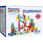 Playmager blocks happy play track ليجو مغناطيسي 160 قطعة