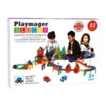 Playmager blocks 82 الليجو المغناطيسي 82 قطعة