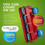 ⁦TYROLER Glider منظف الزجاج المغناطيسي متعدد القياسات⁩ - الصورة ⁦4⁩