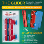 ⁦TYROLER Glider منظف الزجاج المغناطيسي متعدد القياسات⁩ - الصورة ⁦3⁩