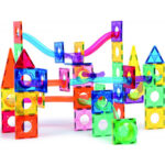 ⁦Playmager blocks happy play track ليجو مغناطيسي 160 قطعة⁩ - الصورة ⁦2⁩