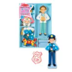 ⁦(melissa & doug magnetic dress up (julia ميليسا اند دوج اللباس المغناطيسي (جوليا)⁩ - الصورة ⁦2⁩