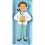 ⁦(melissa & doug magnetic dress up (julia ميليسا اند دوج اللباس المغناطيسي (جوليا)⁩ - الصورة ⁦3⁩