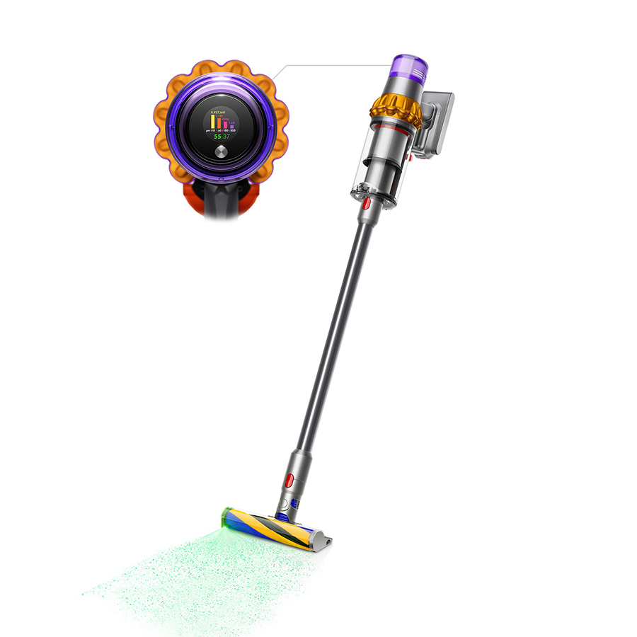 dyson v15 detect absolute دايسون المكنسة اللاسلكية الذكية