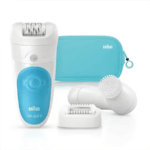braun wet and dry epilator (silk.epil 5) براون جهاز إزالة الشعر الرطبة والجافة