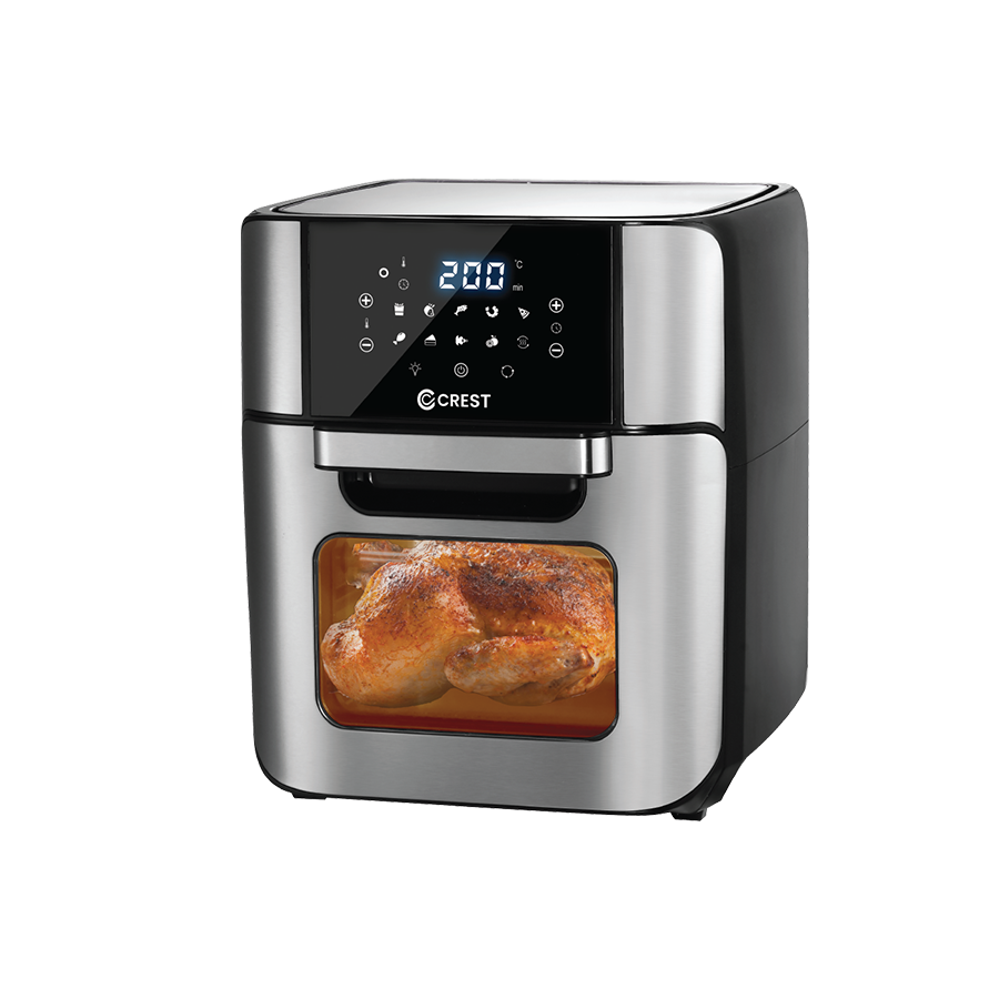 crest air fryer oven 12L CR-5053  كريست فرن المقلاة الهوائية
