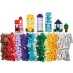 ⁦LEGO Classic Creative Houses Brick Building Set for Kids 11035 مجموعة بناء المنازل الابداعية⁩ - الصورة ⁦3⁩