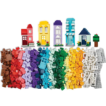 ⁦LEGO Classic Creative Houses Brick Building Set for Kids 11035 مجموعة بناء المنازل الابداعية⁩ - الصورة ⁦3⁩