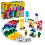 ⁦LEGO Classic Creative Houses Brick Building Set for Kids 11035 مجموعة بناء المنازل الابداعية⁩ - الصورة ⁦4⁩