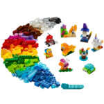 ⁦LEGO Classic Creative Transparent Bricks Building Set 11013 مجموعة المكعبات الشفافة الابداعية⁩ - الصورة ⁦4⁩
