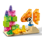 ⁦LEGO Classic Creative Transparent Bricks Building Set 11013 مجموعة المكعبات الشفافة الابداعية⁩ - الصورة ⁦5⁩