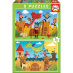 Educa Dragons & Knights Puzzle بازل التنين والفرسان