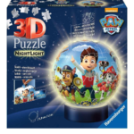 Ravensburger 3D Puzzle Night Light Paw Patrol بازل المصباح الليلي ثلاثي الابعاد
