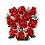 ⁦LEGO Icons 10328 Bouquet of Roses Building Set - Artificial Flowers for ليجو آيكونز مجموعة بناء باقة الورود⁩ - الصورة ⁦2⁩