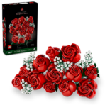 ⁦LEGO Icons 10328 Bouquet of Roses Building Set - Artificial Flowers for ليجو آيكونز مجموعة بناء باقة الورود⁩ - الصورة ⁦4⁩