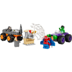 ⁦LEGO Marvel 10782 Hulk vs. Rhino Monster Truck Showdown ليجو مارفل مواجهة بين شاحنات الوحش هالك ورينو⁩ - الصورة ⁦3⁩