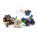⁦LEGO Marvel 10782 Hulk vs. Rhino Monster Truck Showdown ليجو مارفل مواجهة بين شاحنات الوحش هالك ورينو⁩ - الصورة ⁦2⁩