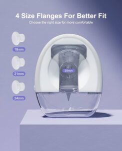⁦Romo Health Wearable Hands-Free Electric Breast Pump رومو هيلث مضخة الثدي الكهربائية القابلة للارتداء⁩ - الصورة ⁦5⁩