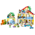 ⁦LEGO DUPLO Town 3 in 1 Family House 10994 Educational STEM Building Toy Set ليجو دوبلو منزل عائلي⁩ - الصورة ⁦2⁩