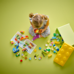 ⁦Lego Duplo Cars and Trucks Brick Box ليجو دوبلو صندوق مكعبات سيارات وشاحنات⁩ - الصورة ⁦2⁩