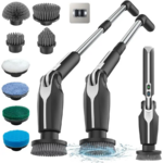 Cordless Electric Spin Scrubber Electric Cleaning Brush  فرشاة تنظيف كهربائية لاسلكية
