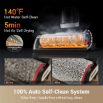 ⁦Dreame H14 Dual Cordless Vacuum دريمي مكنسة كهربائية لاسلكية مزدوجة⁩ - الصورة ⁦3⁩