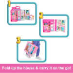 ⁦Barbie Dollhouse Playset باربي بيت الدمى⁩ - الصورة ⁦3⁩