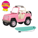 Our Generation 4×4 Electronic Jeep For Dolls أور جينيريشن للدمى سيارة جيب إلكترونية 4×4