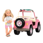 ⁦Our Generation 4×4 Electronic Jeep For Dolls أور جينيريشن للدمى سيارة جيب إلكترونية 4×4⁩ - الصورة ⁦4⁩