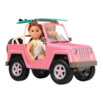 ⁦Our Generation 4×4 Electronic Jeep For Dolls أور جينيريشن للدمى سيارة جيب إلكترونية 4×4⁩ - الصورة ⁦3⁩