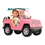⁦Our Generation 4×4 Electronic Jeep For Dolls أور جينيريشن للدمى سيارة جيب إلكترونية 4×4⁩ - الصورة ⁦3⁩