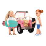 ⁦Our Generation 4×4 Electronic Jeep For Dolls أور جينيريشن للدمى سيارة جيب إلكترونية 4×4⁩ - الصورة ⁦2⁩