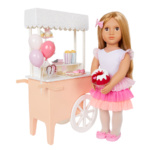 ⁦Our Generation Dessert Cart For Dolls أور جينيريشن للدمى عربة الحلوى⁩ - الصورة ⁦4⁩