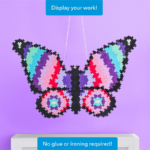 ⁦Plus Plus Puzzle By Numbers- Butterfly بلس بلس بازل الفراشة⁩ - الصورة ⁦3⁩