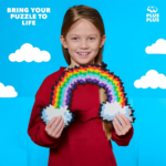 ⁦Plus Plus Puzzle By Numbers- Rainbow بلس بلس بازل قوس قزح⁩ - الصورة ⁦3⁩