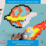 ⁦Plus Plus Puzzle By Numbers- Space بلس بلس بازل الفضاء⁩ - الصورة ⁦4⁩