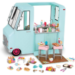 Our Generation The Ice Cream Truck For Dolls أور جينيريشن شاحنة ايس كريم للدمى