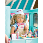 ⁦Our Generation The Ice Cream Truck For Dolls أور جينيريشن شاحنة ايس كريم للدمى⁩ - الصورة ⁦3⁩