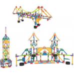 ⁦K'nex Urban Buildings Assembly Set - 325 Pieces كنيكس مجموعة تجميع المباني الحضرية⁩ - الصورة ⁦4⁩
