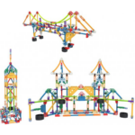 ⁦K'nex Urban Buildings Assembly Set - 325 Pieces كنيكس مجموعة تجميع المباني الحضرية⁩ - الصورة ⁦4⁩