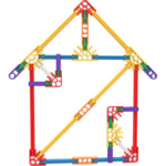 ⁦K'nex Urban Buildings Assembly Set - 325 Pieces كنيكس مجموعة تجميع المباني الحضرية⁩ - الصورة ⁦3⁩