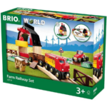 Brio Farm Railway Set 33719 بريو مجموعة سكة حديد مزرعة