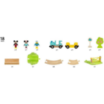 ⁦Brio Mickey Mouse Train Set 32277 بريو مجموعة قطار ميكي ماوس⁩ - الصورة ⁦2⁩