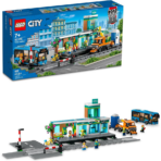 Lego City Train Station Set 60335 with Bus ليجو سيتي محطة القطار