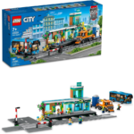 Lego City Train Station Set 60335 with Bus ليجو سيتي محطة القطار