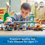 ⁦Lego City Train Station Set 60335 with Bus ليجو سيتي محطة القطار⁩ - الصورة ⁦6⁩