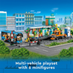 ⁦Lego City Train Station Set 60335 with Bus ليجو سيتي محطة القطار⁩ - الصورة ⁦4⁩