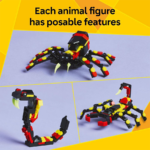 ⁦LEGO Creator 3 in 1 Wild Animals Surprising Spider 31159 ليجو كرييتور 3 في 1 حيوانات برية عنكبوت مدهش⁩ - الصورة ⁦4⁩