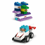⁦LEGO DUPLO F1 Team Race Cars & Drivers Building 10445 ليجو دوبلو سيارات وسائقي فريق سباقات الفورمولا 1⁩ - الصورة ⁦5⁩